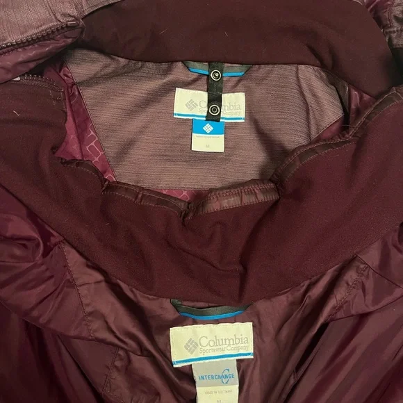 Columbia Purple Interchange Ski Jacket - Picture 3 of 16